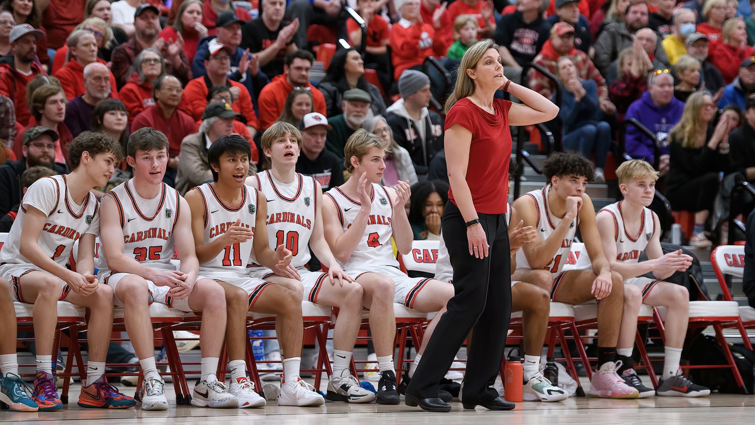 1 Lincoln vs Cleveland boys basketball 6A Oregon second round March 4 2023 Ken Waz 56